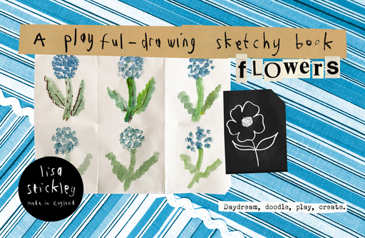 A Playful-Drawing-Sketchy-Book: FLOWERS