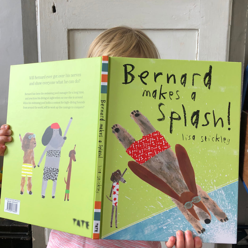 Bernard Makes A Splash! signed copy