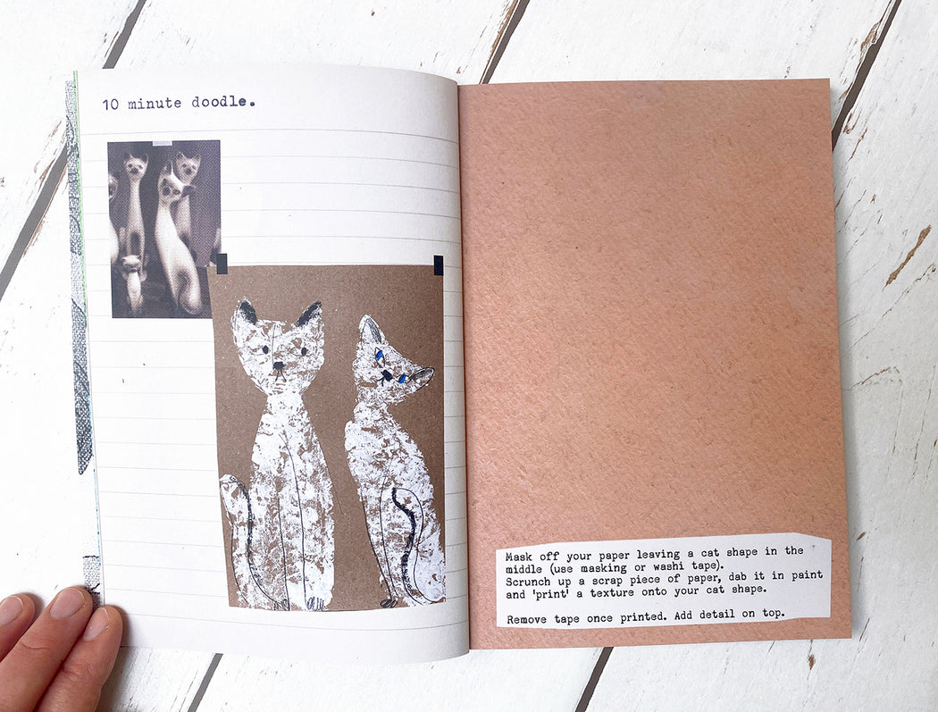 A-Back-Of-An-Envelope Doodling Book- CATS