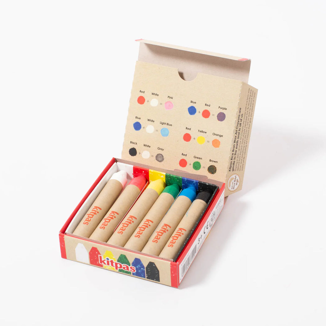 Kitpas Medium 6 Crayons