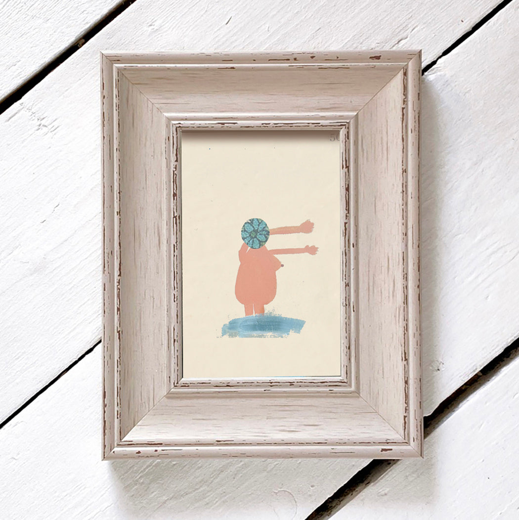 Limited edition signed A5 Print - The Pre Dip Stretch
