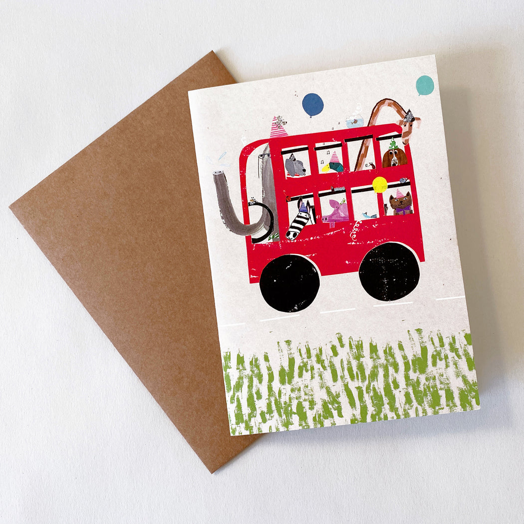 Party Bus Card - Single or BUNDLE