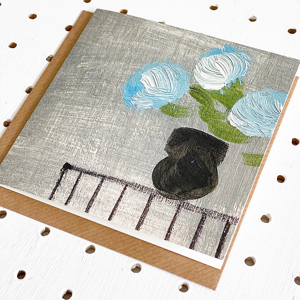 Notecard - Blue Blooms