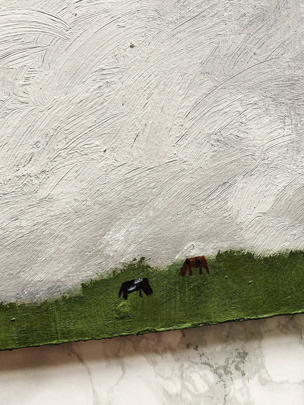 british clouds & three cows named marjorie