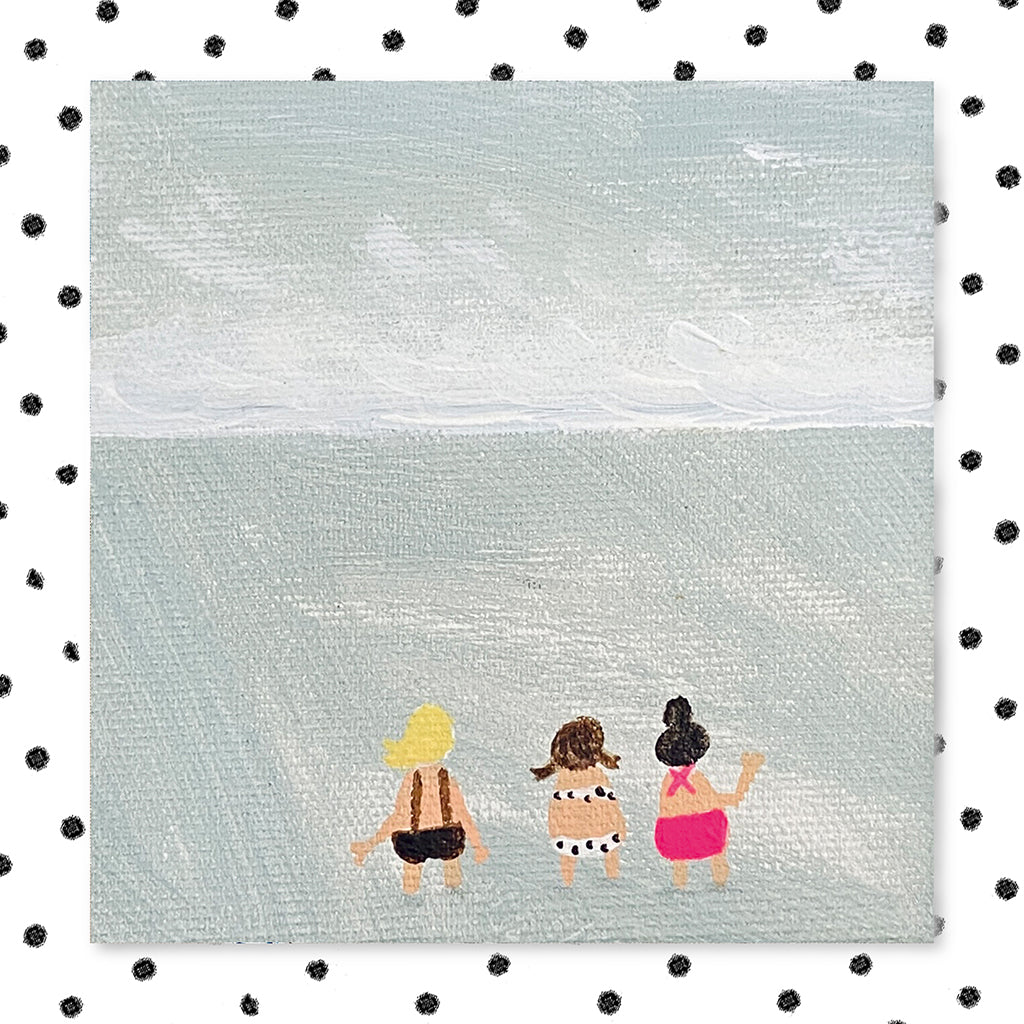 Box Of 12 Notecards - Cheeky Swimmers