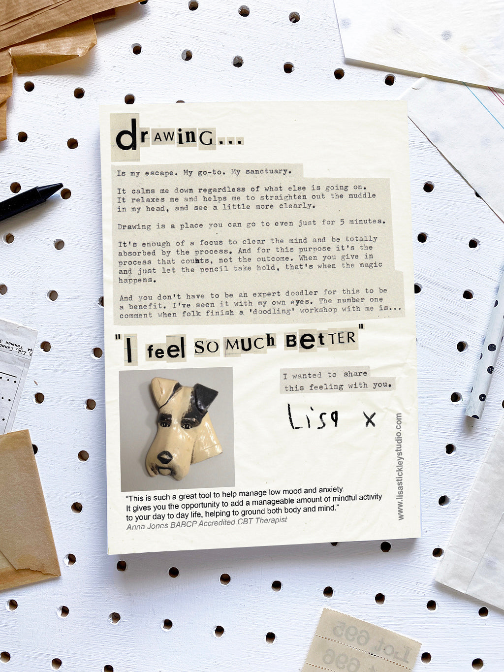 KIT Bag & Doodling Book- DOGS