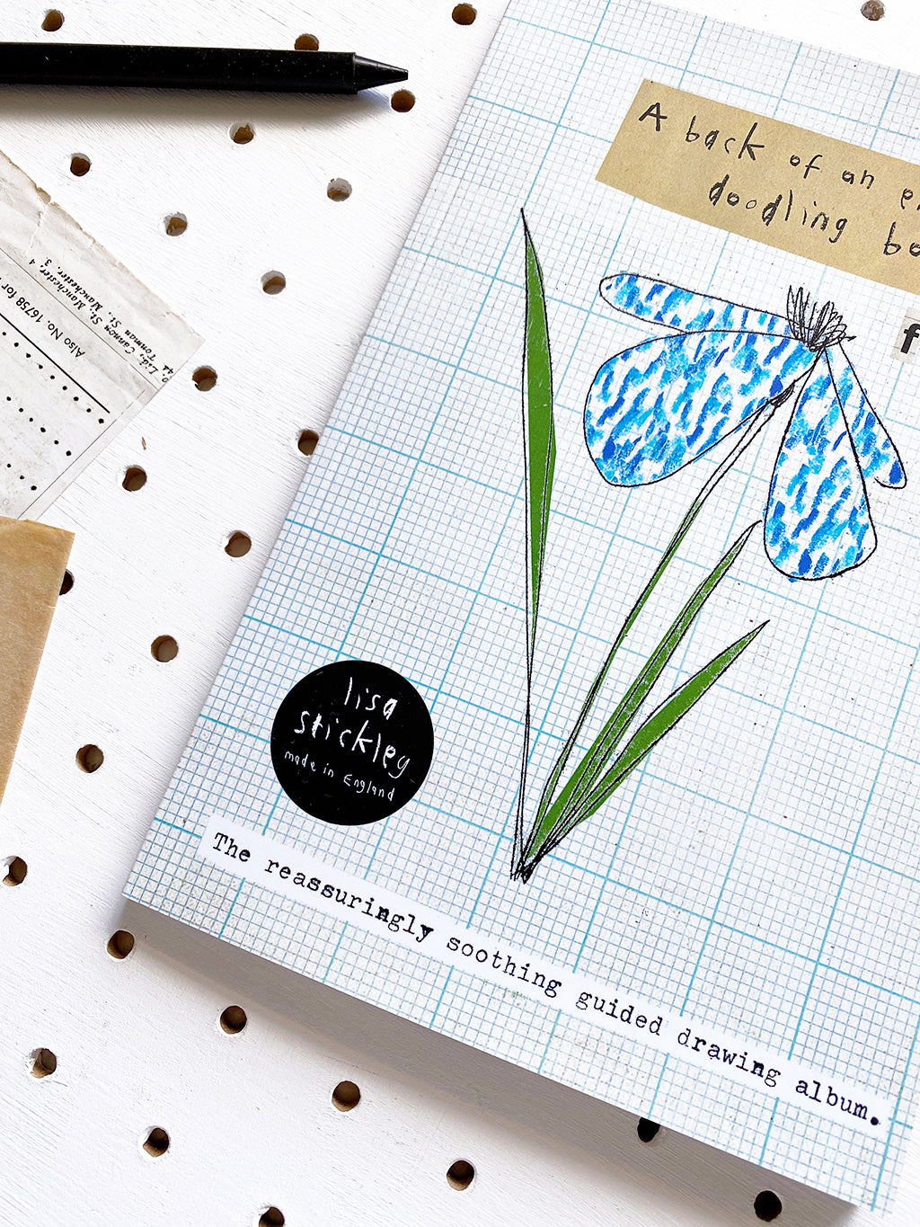 A-Back-Of-An-Envelope Doodling Book- FLOWERS