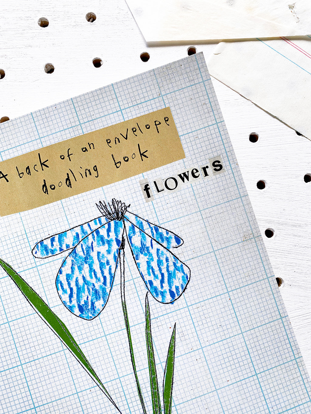 A-Back-Of-An-Envelope Doodling Book- FLOWERS