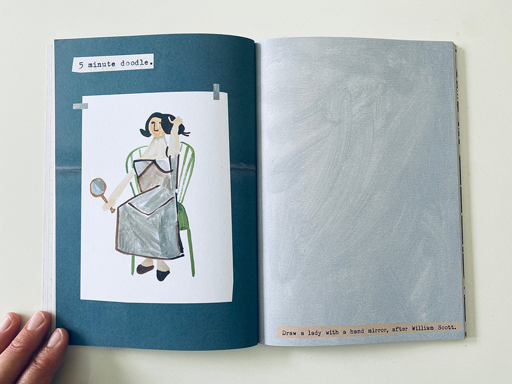 A-Back-Of-An-Envelope Doodling Book- PEOPLE