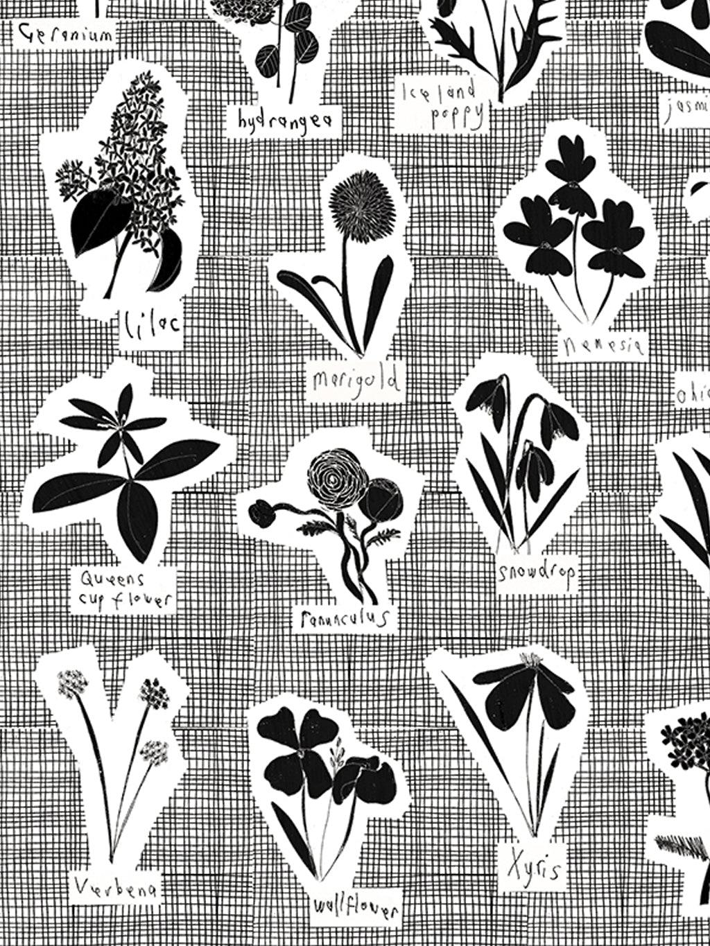 Flowery Alphabet, A3