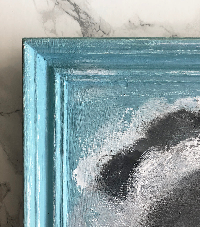 cloud painting 'head in the clouds'