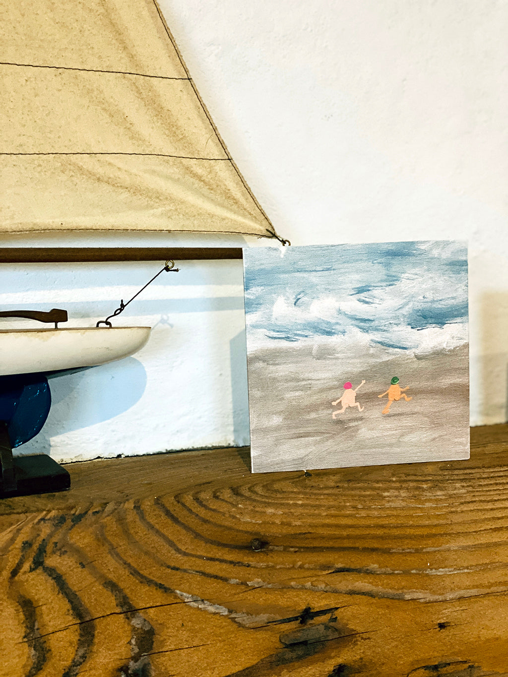 Box Of 12 Notecards - Cheeky Swimmers