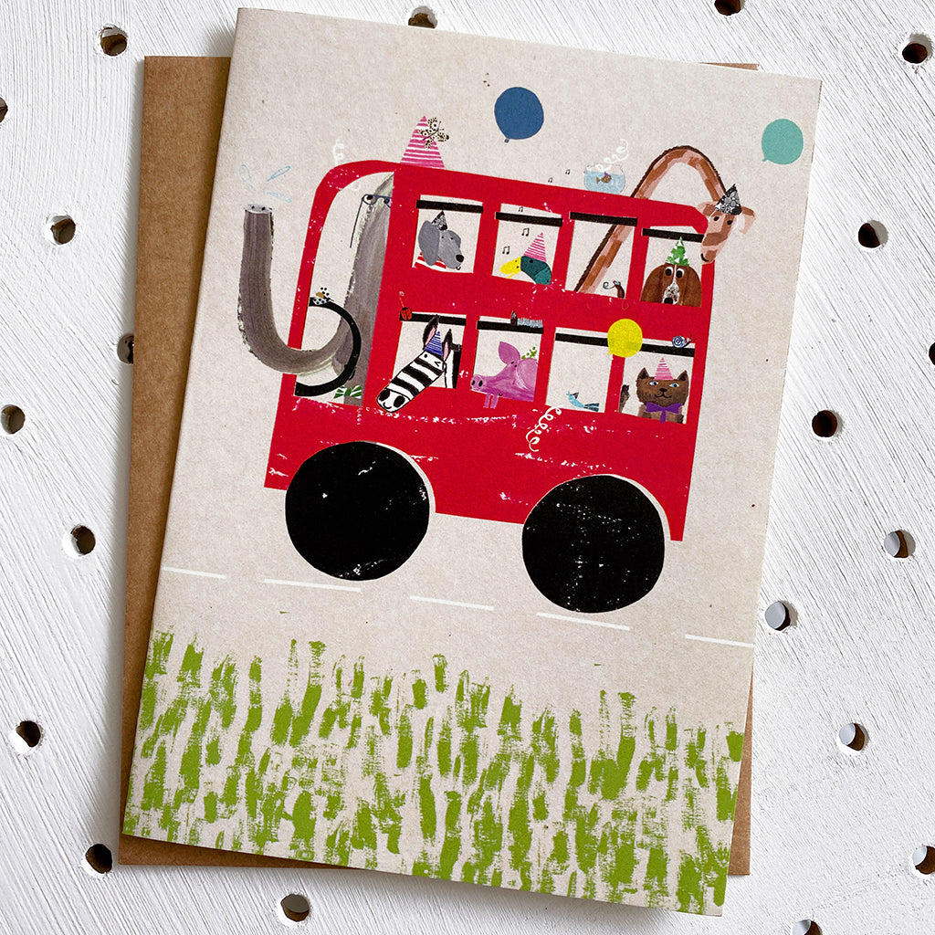 Party Bus Card - Single or BUNDLE