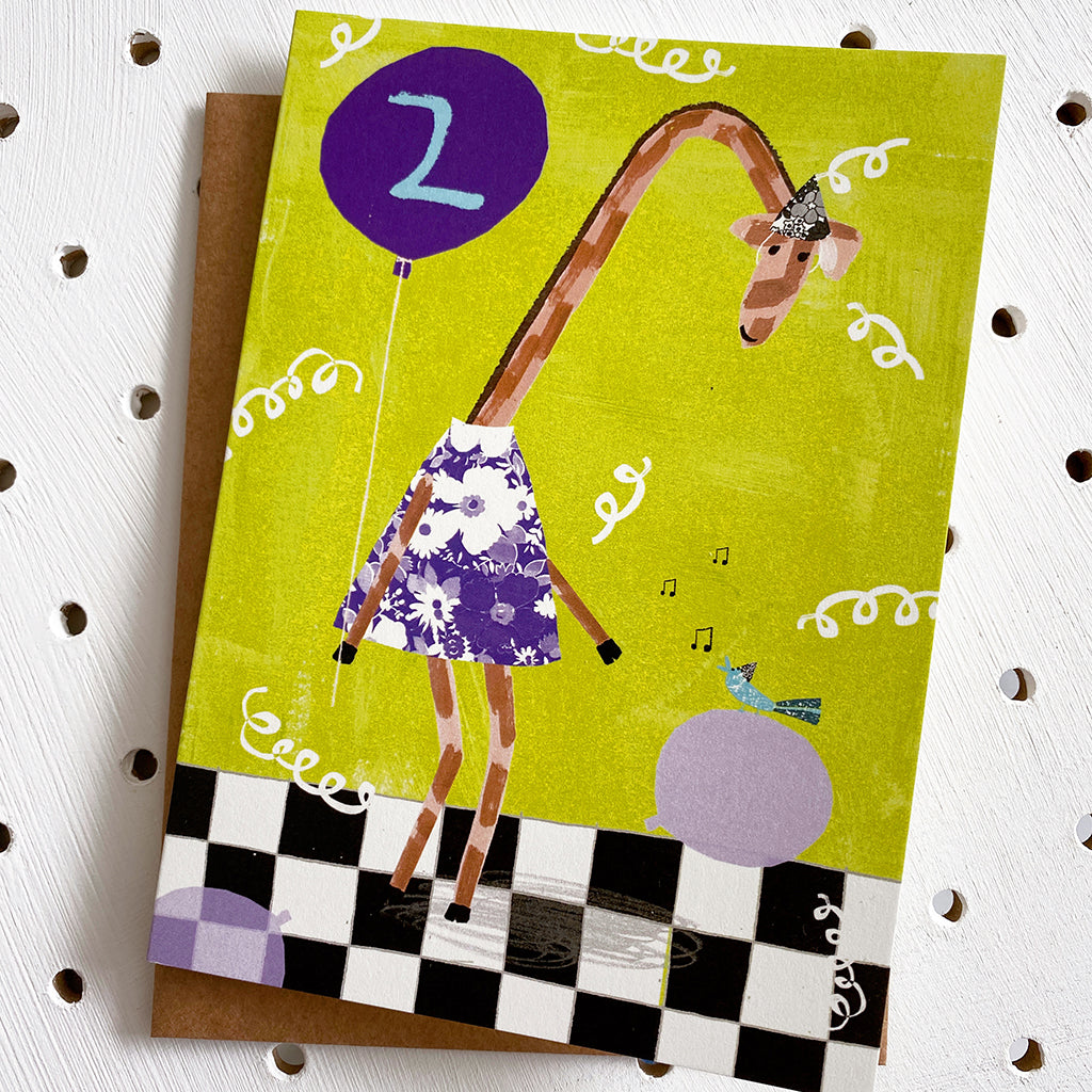 Age 2 Card - Single or BUNDLE