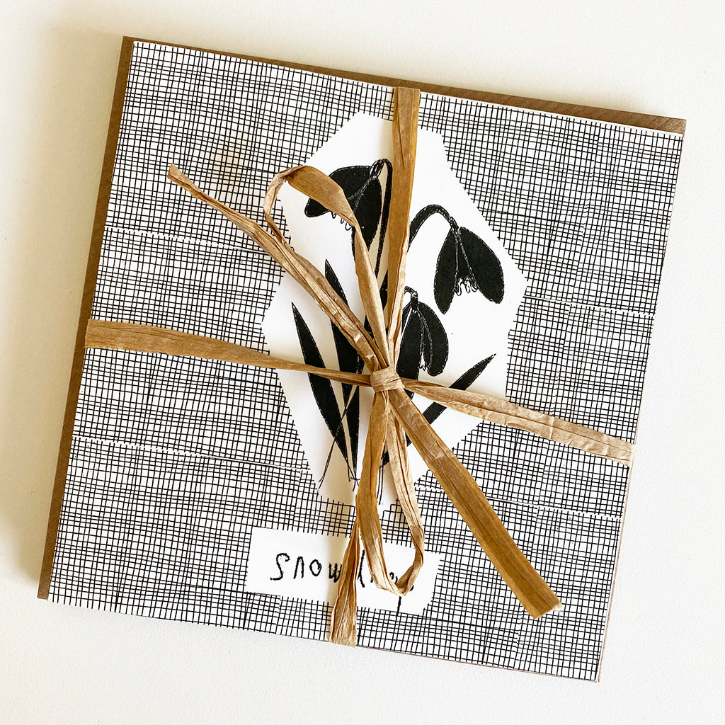 Set Of 4 Notecards - Flowers