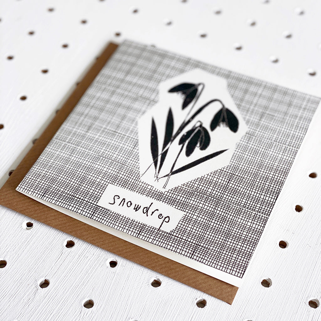 Notecard - Snowdrop