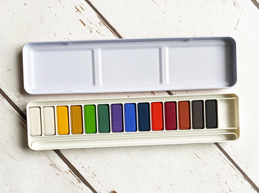 Watercolour Paint In A Tin