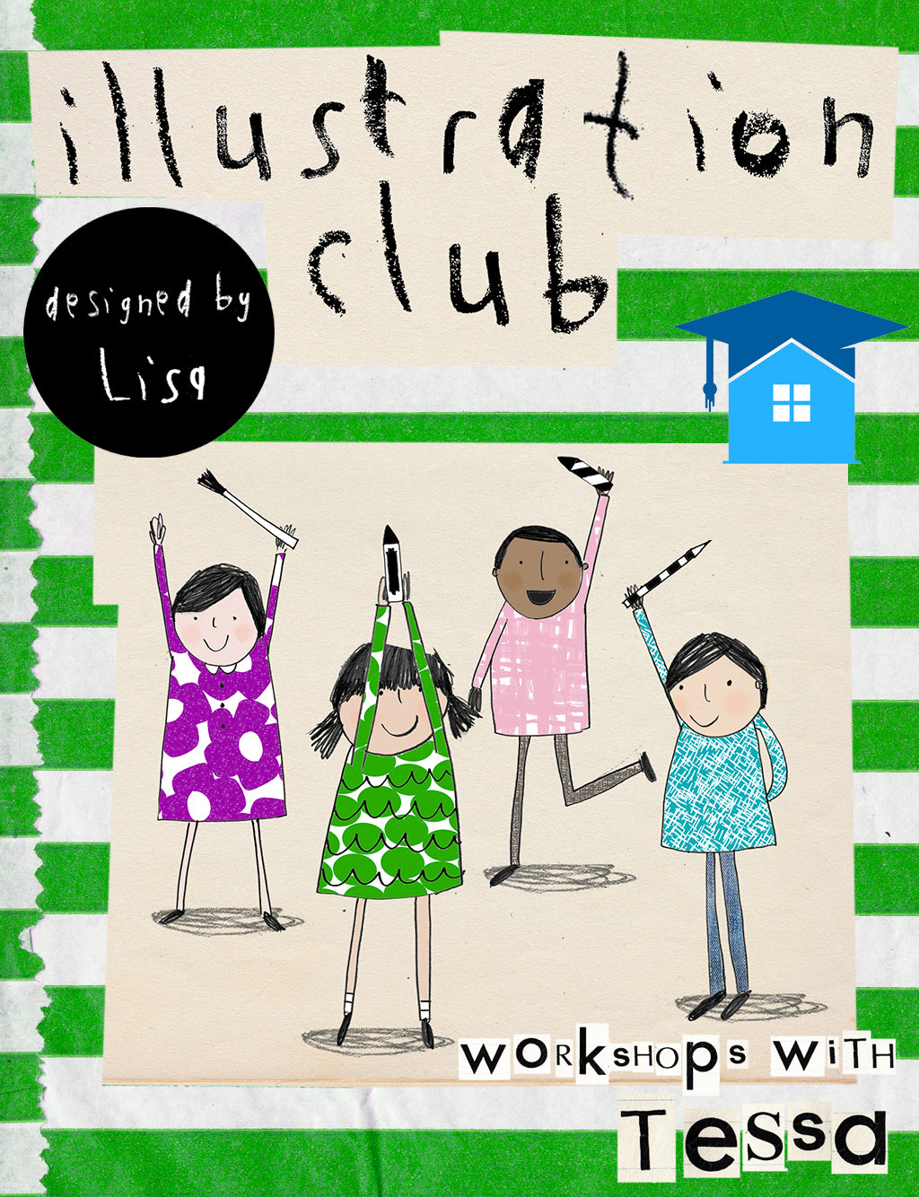 Home Education Community Illustration Club - Workshops With Tessa