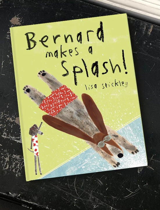 Bernard Makes A Splash! signed copy