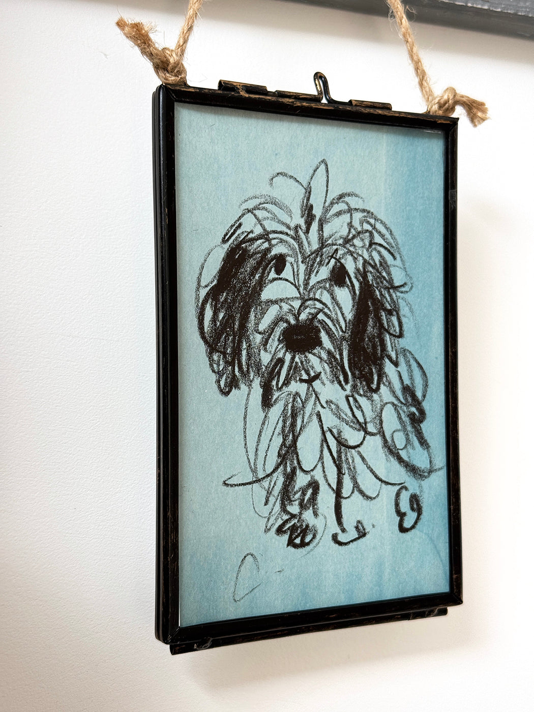 the blueprint - a mini sketchy portrait