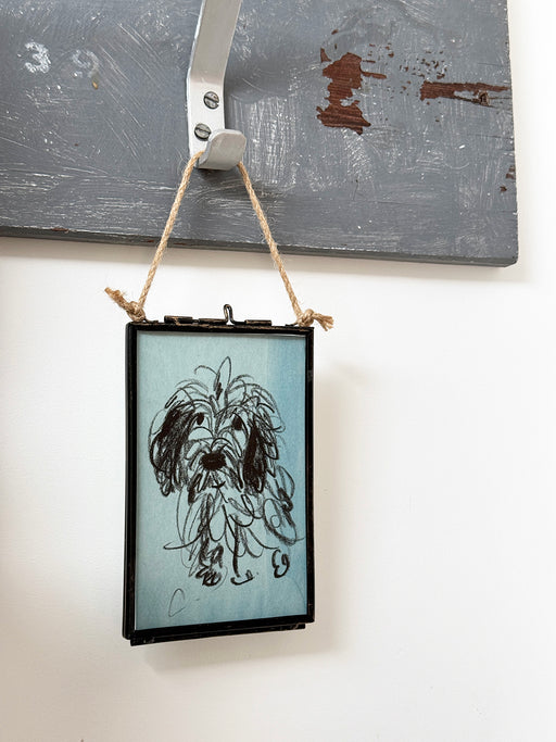 the blueprint - a mini sketchy portrait