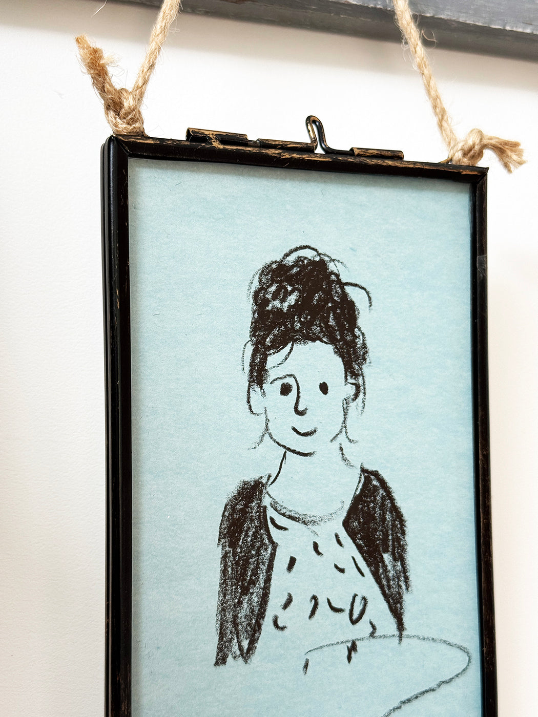 the blueprint - a mini sketchy portrait