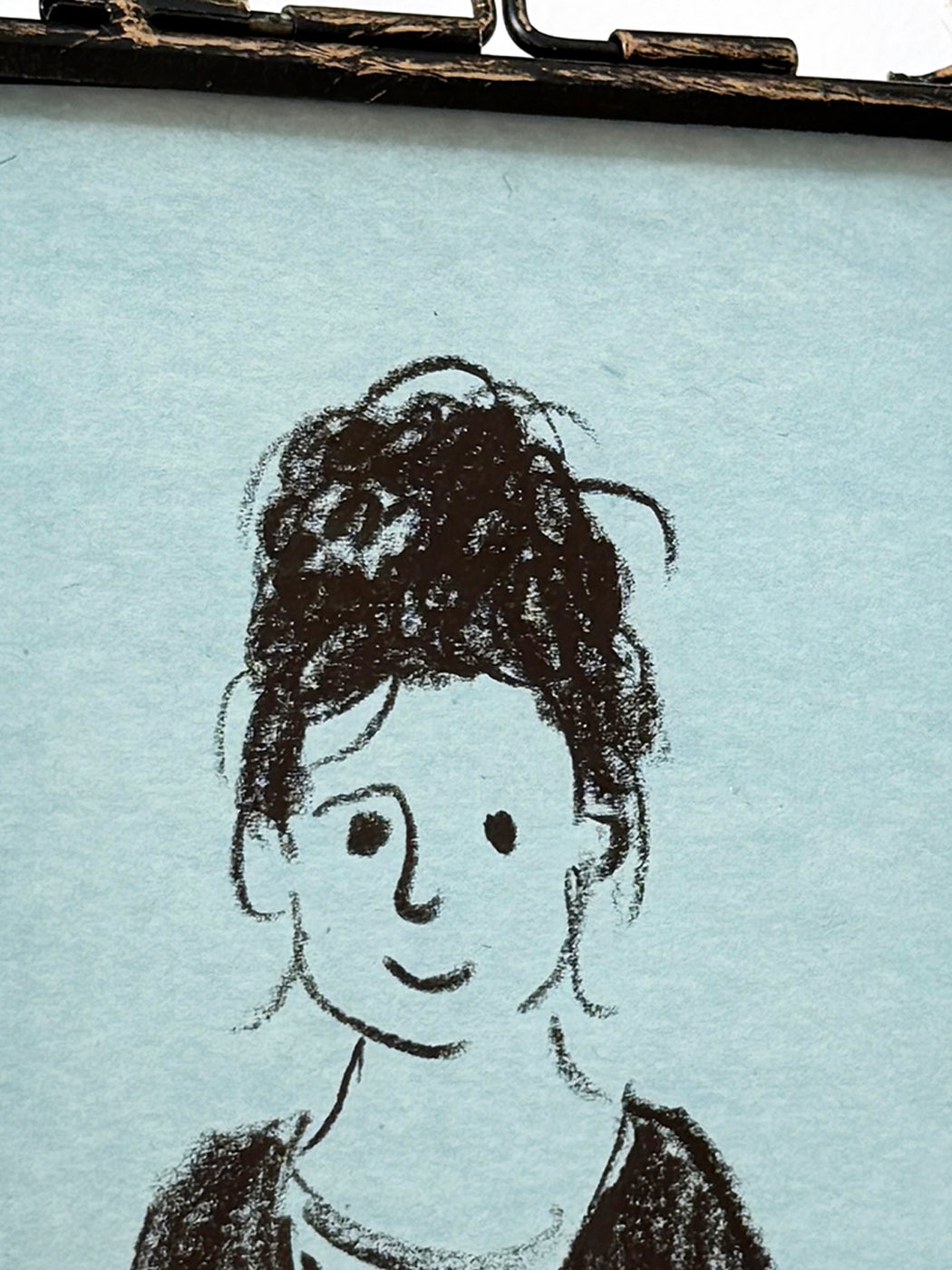 the blueprint - a mini sketchy portrait
