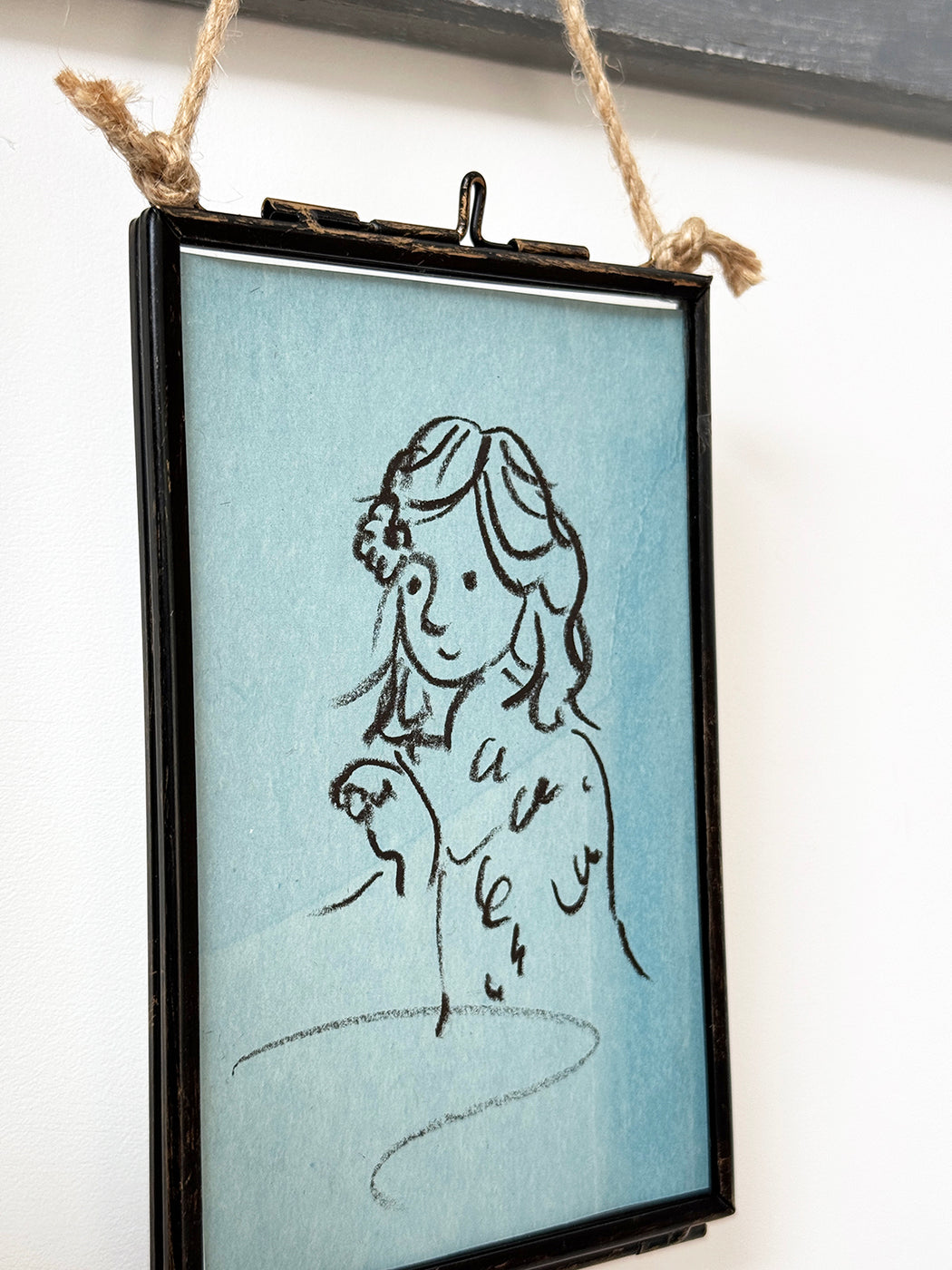 the blueprint - a mini sketchy portrait