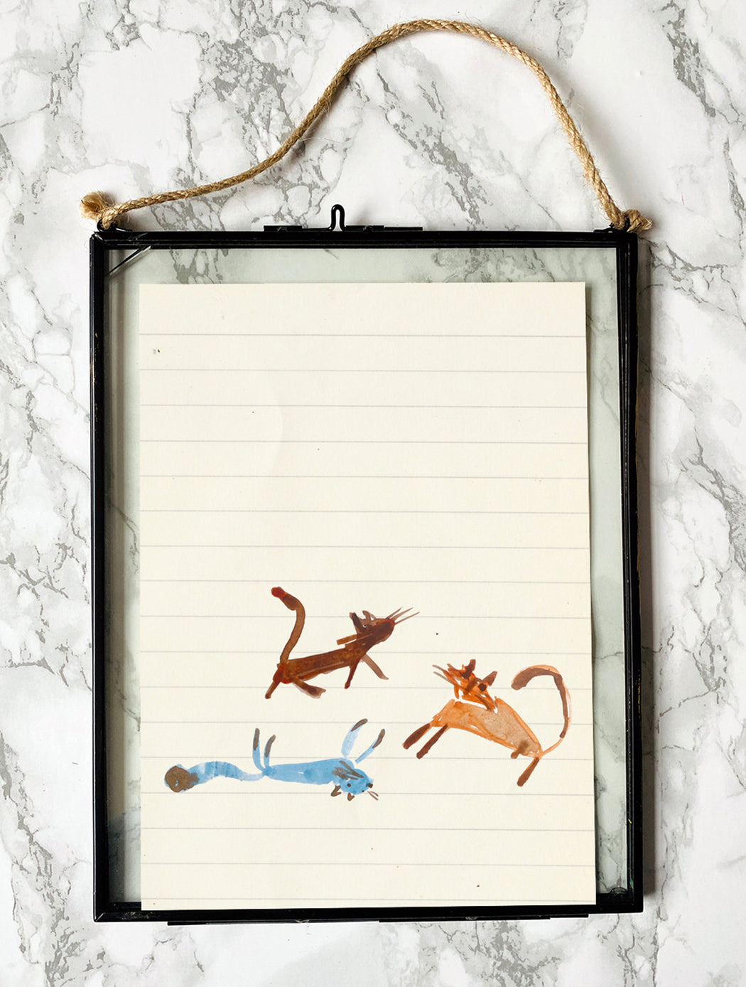 Limited edition signed A5 Print - The Triple Meow