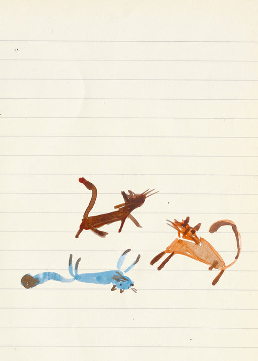 Limited edition signed A5 Print - The Triple Meow
