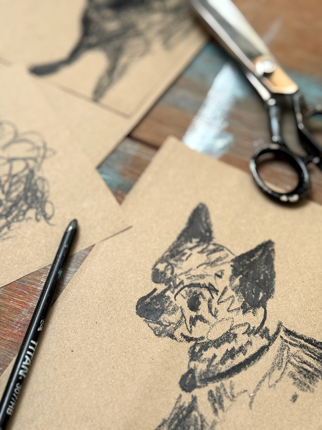 the toulouse - a sketchy portrait