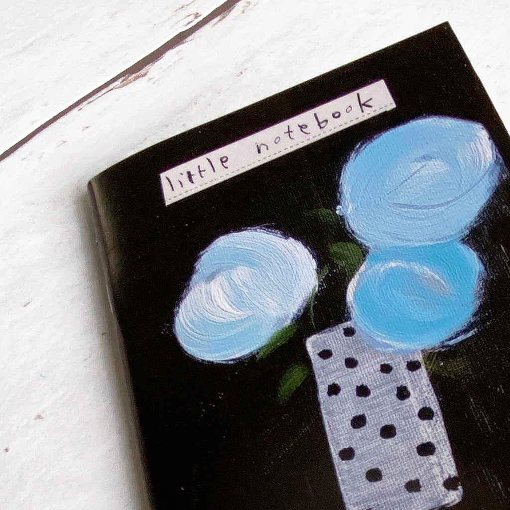 Little Notebook - Aunty Joan's Blooms - A6 Plain