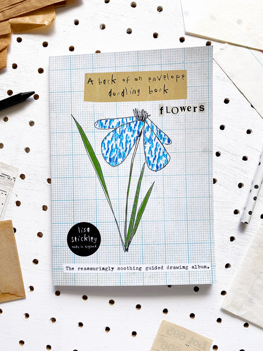 A-Back-Of-An-Envelope Doodling Book- FLOWERS
