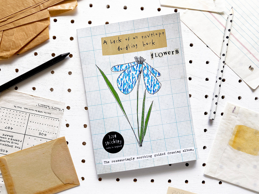 A-Back-Of-An-Envelope Doodling Book- FLOWERS