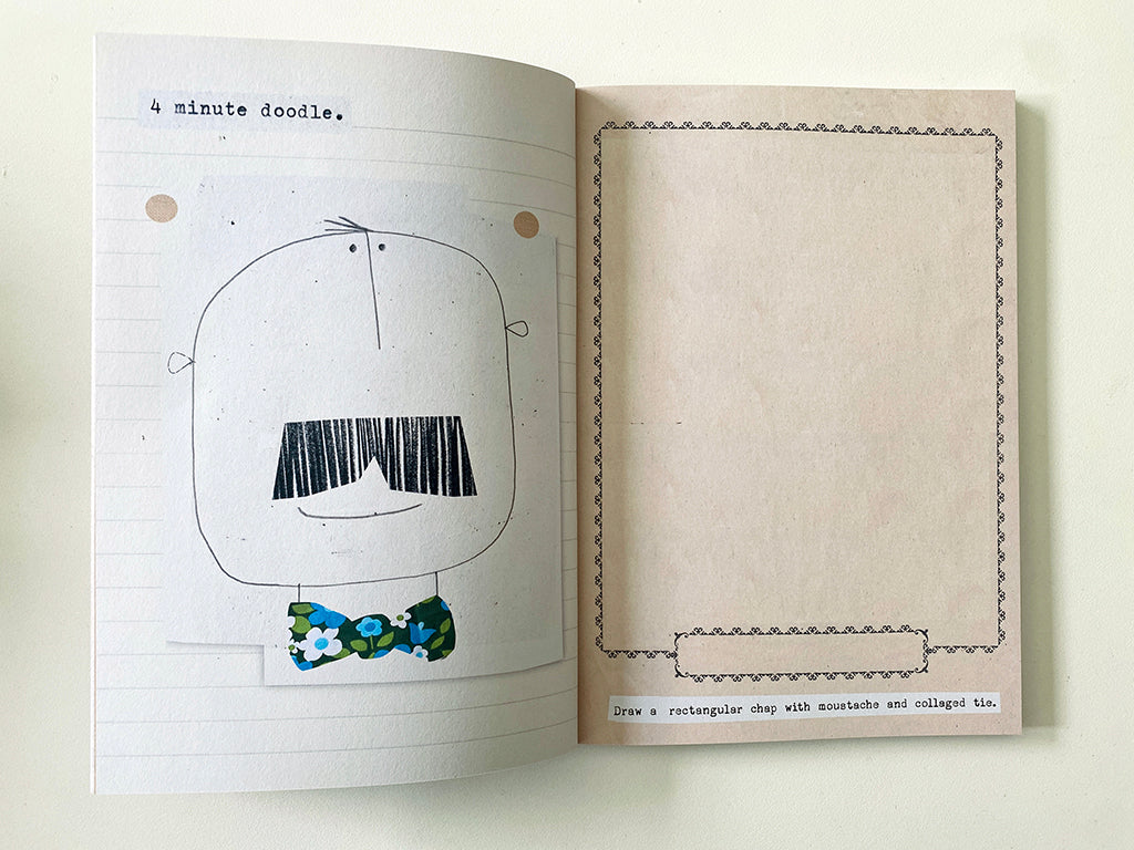 A-Back-Of-An-Envelope Doodling Book- PEOPLE