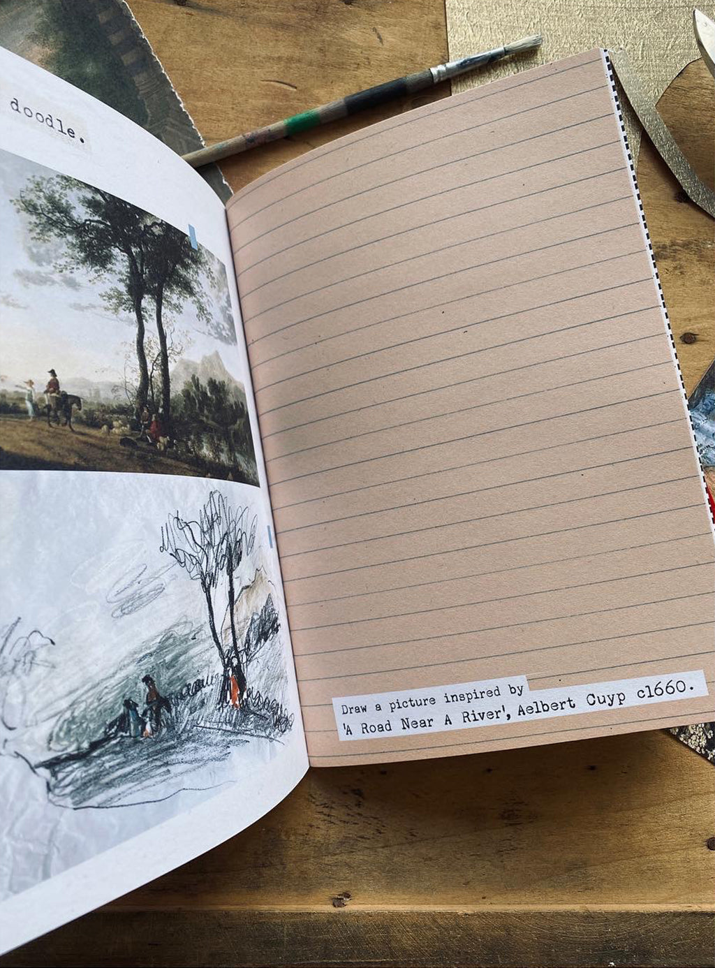 A-Back-Of-An-Envelope Doodling Book- Dulwich Picture Gallery — Lisa ...